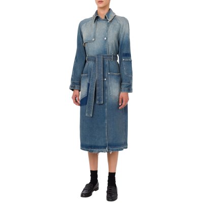 THE DENIM TRENCH COAT